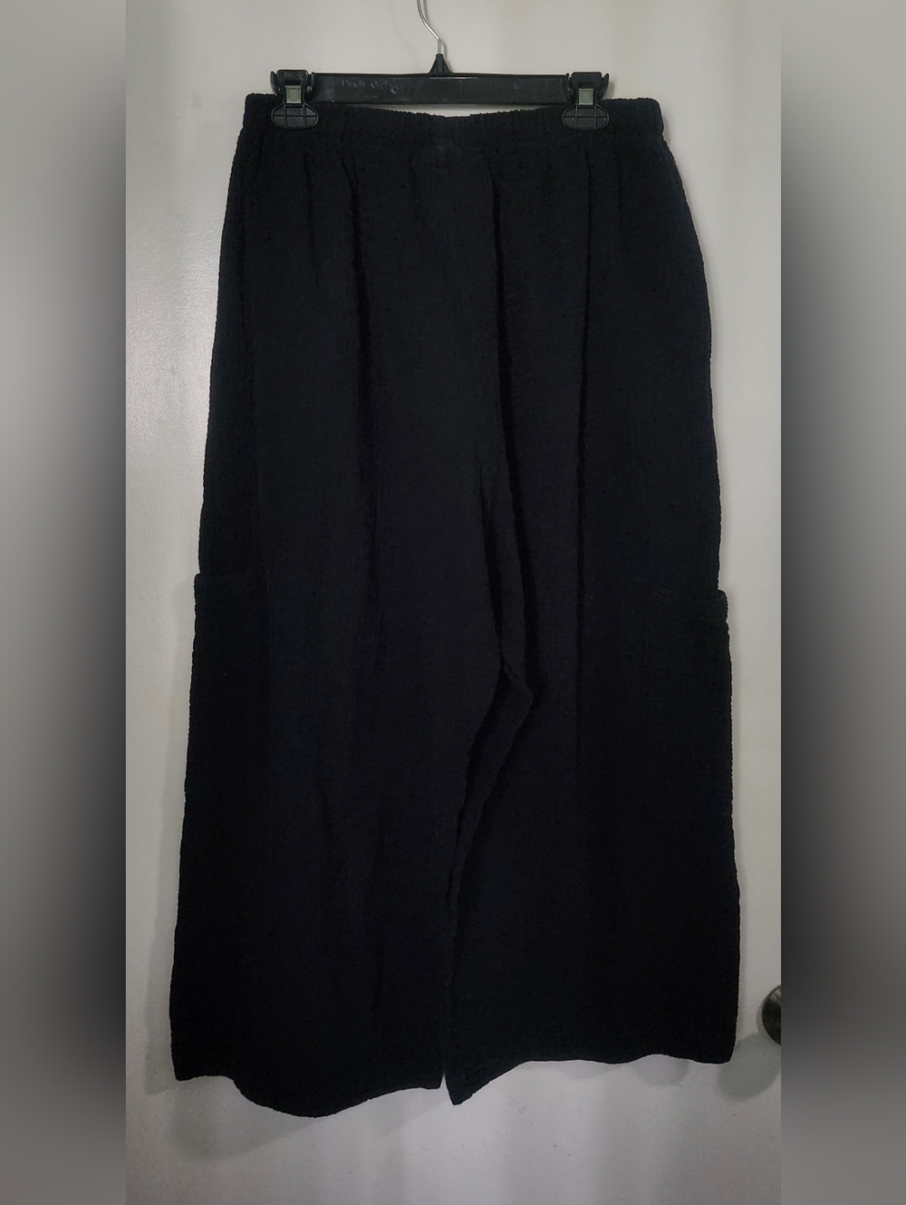 bryn walker cotton gauze casbah pants Black Size XL